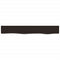 vidaXL Wall Shelf Dark Brown 80x10x2 cm Treated Solid Wood Oak