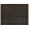 vidaXL Wall Shelf Dark Brown 80x60x(2-6) cm Treated Solid Wood Oak