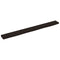 vidaXL Wall Shelf Dark Brown 100x10x2 cm Treated Solid Wood Oak