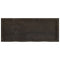 vidaXL Wall Shelf Dark Brown 100x40x(2-4) cm Treated Solid Wood Oak