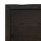 vidaXL Wall Shelf Dark Brown 100x50x(2-4) cm Treated Solid Wood Oak