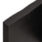 vidaXL Wall Shelf Dark Brown 100x50x(2-4) cm Treated Solid Wood Oak