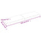 vidaXL Wall Shelf Dark Brown 120x30x(2-4) cm Treated Solid Wood Oak