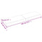 vidaXL Wall Shelf Dark Brown 120x30x(2-6) cm Treated Solid Wood Oak