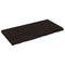 vidaXL Wall Shelf Dark Brown 120x60x(2-6) cm Treated Solid Wood Oak