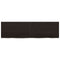 vidaXL Wall Shelf Dark Brown 140x40x(2-4) cm Treated Solid Wood Oak