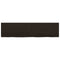 vidaXL Wall Shelf Dark Brown 160x40x(2-6) cm Treated Solid Wood Oak