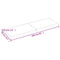 vidaXL Wall Shelf Dark Brown 160x50x(2-6) cm Treated Solid Wood Oak