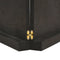 vidaXL Wall Shelf Dark Brown 180x50x(2-6) cm Treated Solid Wood Oak