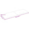 vidaXL Wall Shelf Dark Brown 180x60x(2-4) cm Treated Solid Wood Oak