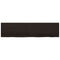 vidaXL Wall Shelf Dark Brown 200x50x(2-4) cm Treated Solid Wood Oak