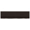vidaXL Wall Shelf Dark Brown 200x50x(2-6) cm Treated Solid Wood Oak