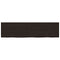 vidaXL Wall Shelf Dark Brown 220x60x(2-6) cm Treated Solid Wood Oak