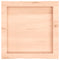 vidaXL Table Top 40x40x(2-4) cm Untreated Solid Wood Live Edge