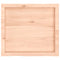 vidaXL Table Top 60x50x(2-6) cm Untreated Solid Wood Live Edge