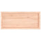 vidaXL Table Top 100x40x(2-4) cm Untreated Solid Wood Live Edge