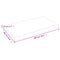 vidaXL Table Top 100x60x(2-6) cm Untreated Solid Wood Live Edge