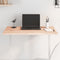 vidaXL Table Top 100x60x(2-6) cm Untreated Solid Wood Live Edge