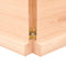 vidaXL Table Top 120x40x(2-4) cm Untreated Solid Wood Live Edge