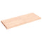 vidaXL Table Top 120x50x(2-6) cm Untreated Solid Wood Live Edge
