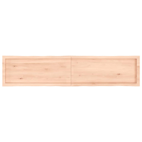 vidaXL Table Top 180x40x(2-6) cm Untreated Solid Wood Live Edge