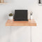vidaXL Table Top Light Brown 60x40x(2-6) cm Treated Solid Wood Live Edge