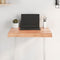 vidaXL Table Top Light Brown 60x50x(2-6) cm Treated Solid Wood Live Edge