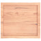 vidaXL Table Top Light Brown 60x50x(2-6) cm Treated Solid Wood Live Edge