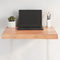 vidaXL Table Top Light Brown 60x60x(2-6) cm Treated Solid Wood Live Edge