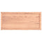vidaXL Table Top Light Brown 100x40x(2-4)cm Treated Solid Wood Live Edge