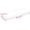 vidaXL Table Top Light Brown 100x40x(2-4)cm Treated Solid Wood Live Edge