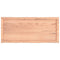 vidaXL Table Top Light Brown 100x40x(2-6)cm Treated Solid Wood Live Edge