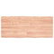 vidaXL Table Top Light Brown 120x50x(2-6)cm Treated Solid Wood Live Edge