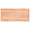 vidaXL Table Top Light Brown 120x50x(2-6)cm Treated Solid Wood Live Edge