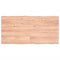 vidaXL Table Top Light Brown 120x60x(2-6)cm Treated Solid Wood Live Edge