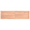 vidaXL Table Top Light Brown 140x40x(2-6)cm Treated Solid Wood Live Edge