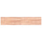 vidaXL Table Top Light Brown 200x40x(2-6)cm Treated Solid Wood Live Edge