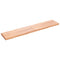 vidaXL Table Top Light Brown 200x40x(2-6)cm Treated Solid Wood Live Edge