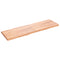 vidaXL Table Top Light Brown 200x60x(2-6)cm Treated Solid Wood Live Edge
