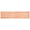 vidaXL Table Top Light Brown 220x50x(2-4)cm Treated Solid Wood Live Edge