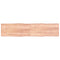 vidaXL Table Top Light Brown 220x50x(2-6)cm Treated Solid Wood Live Edge