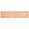 vidaXL Table Top Light Brown 220x50x(2-6)cm Treated Solid Wood Live Edge