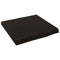 vidaXL Table Top Dark Brown 40x40x(2-4) cm Treated Solid Wood Live Edge