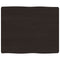 vidaXL Table Top Dark Brown 60x50x(2-6) cm Treated Solid Wood Live Edge