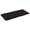 vidaXL Table Top Dark Brown 80x40x2 cm Treated Solid Wood Oak Live Edge