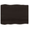 vidaXL Table Top Dark Brown 80x60x(2-4) cm Treated Solid Wood Live Edge