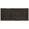 vidaXL Table Top Dark Brown 100x40x(2-4) cm Treated Solid Wood Live Edge