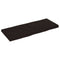 vidaXL Table Top Dark Brown 120x50x(2-6) cm Treated Solid Wood Live Edge
