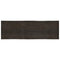 vidaXL Table Top Dark Brown 200x60x(2-6) cm Treated Solid Wood Live Edge