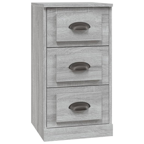 vidaXL Sideboards 3 pcs Grey Sonoma Engineered Wood